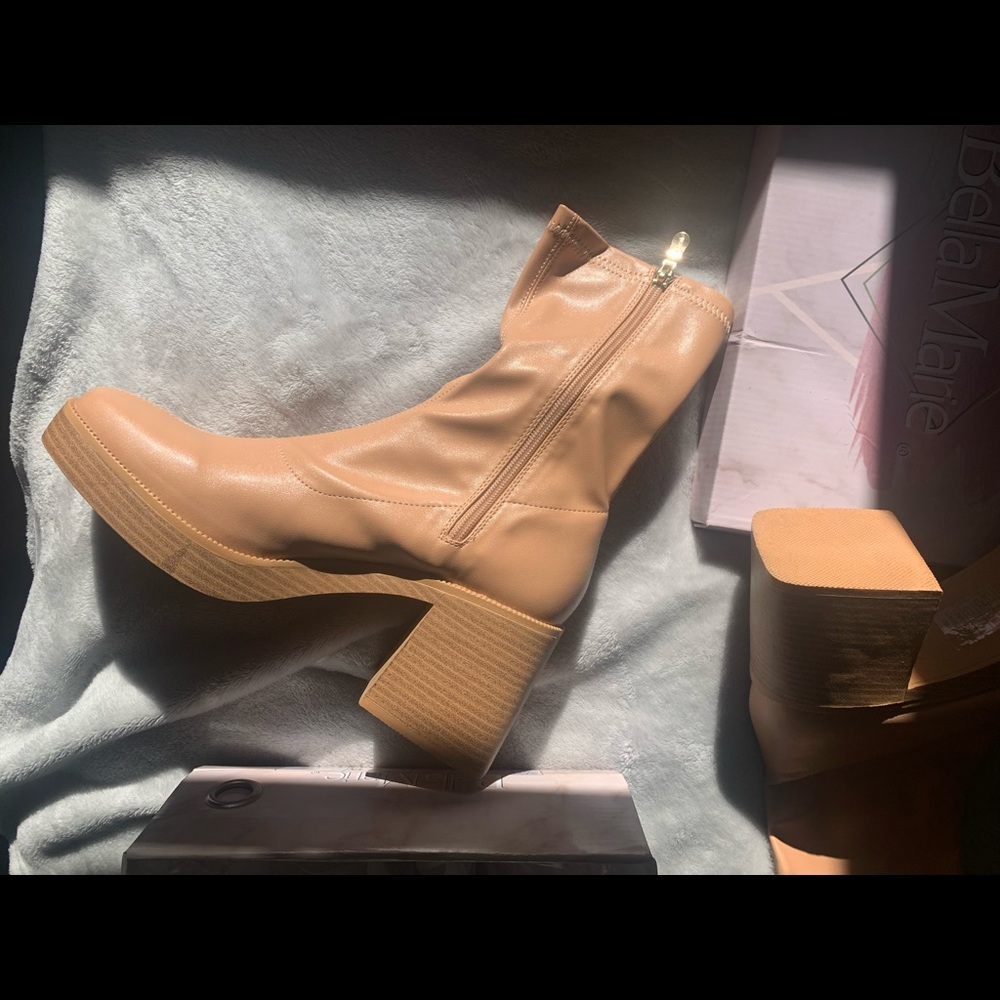 Mid calf booties